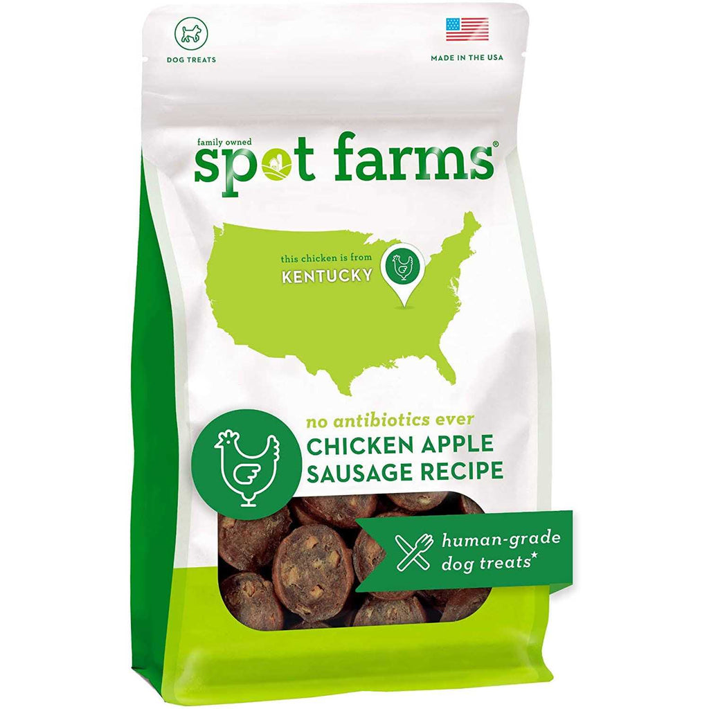 Chicken Apple Sausage Dog Treats T297