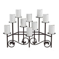 Handcrafted Iron Candle Candelabra W15175