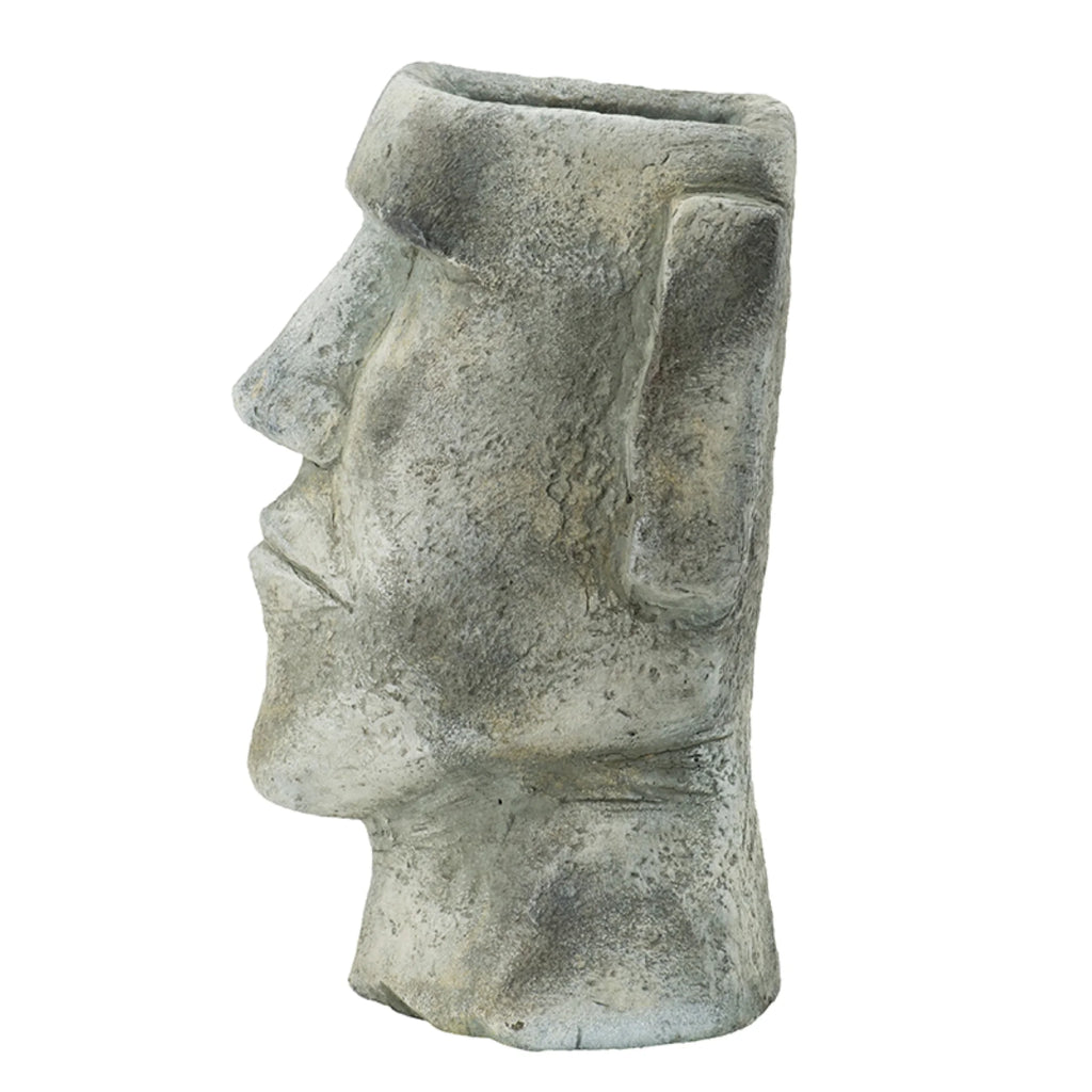 Easter Island Stone Statue Planter T287