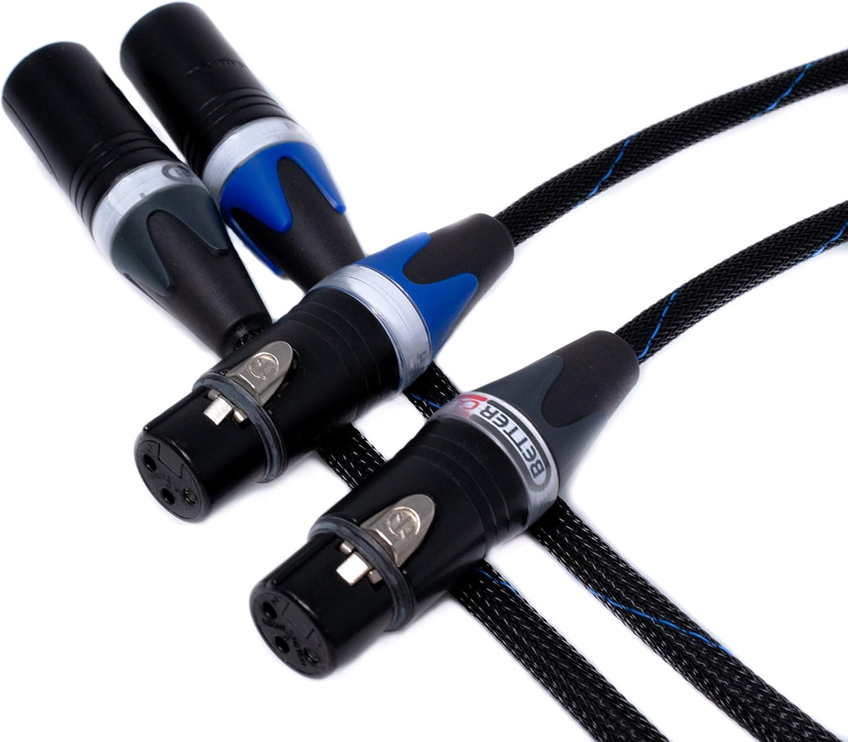 Balanced XLR Cables Stereo Pair 1.5 Feet K17525