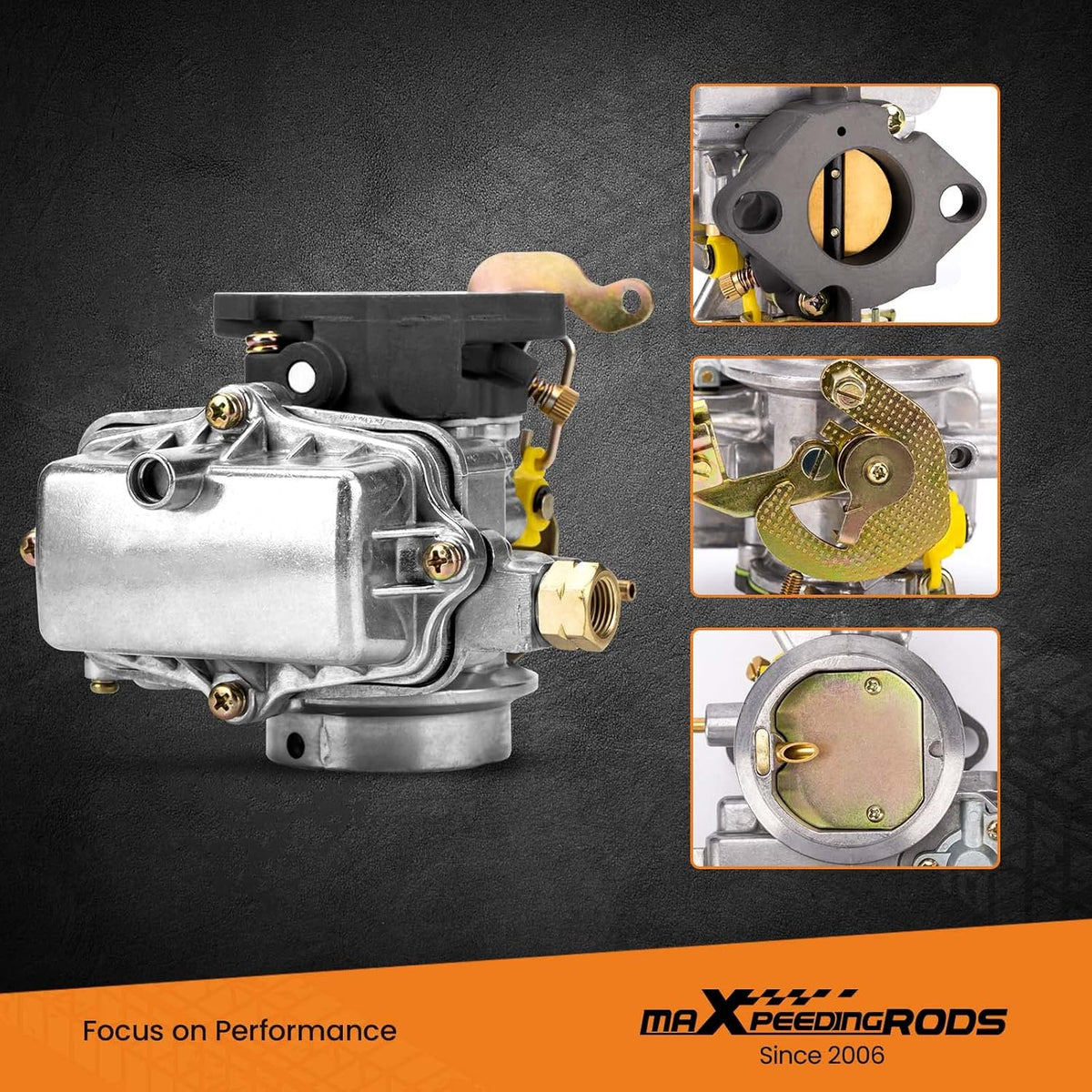 Carburetor for Ford 6CYL 1-Barrel Manual Choke S449055
