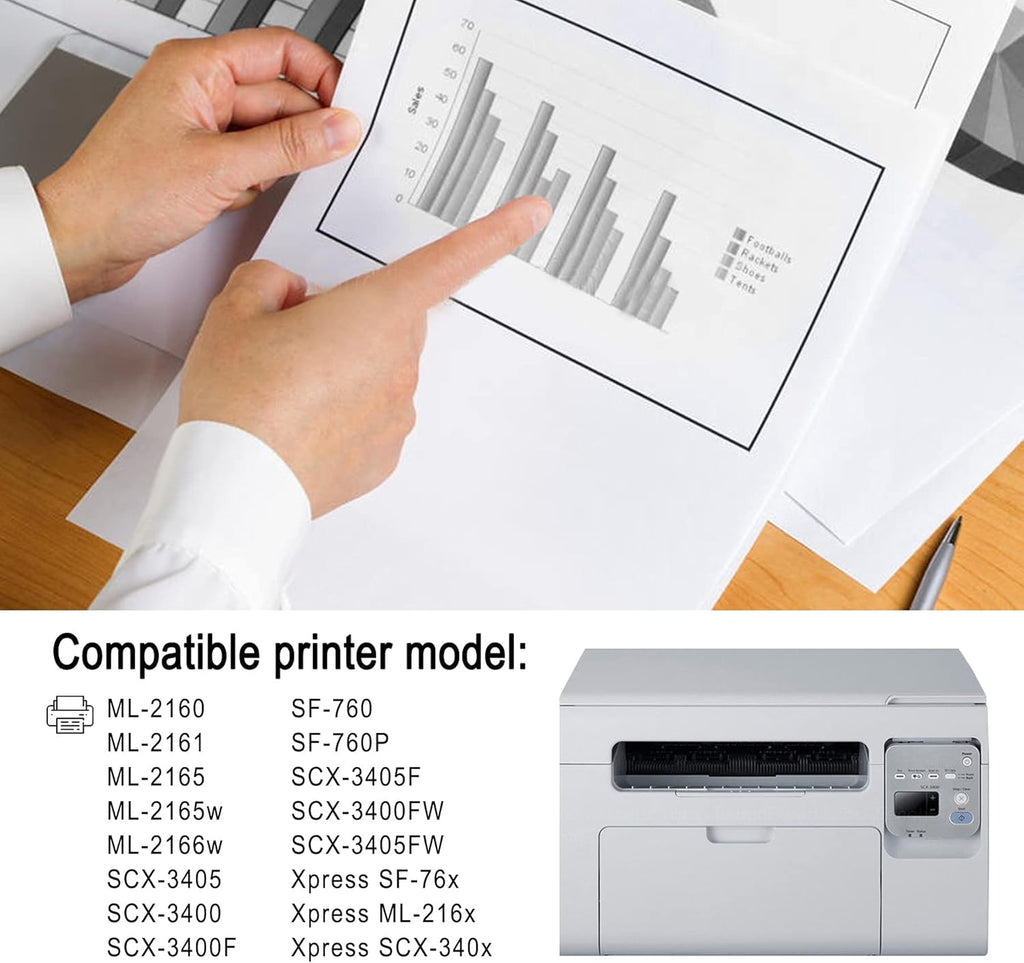 5 Pack Black Toner Cartridge H8966