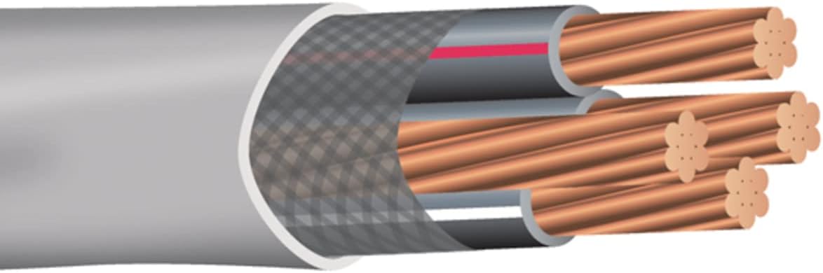 10’ 3/0-3/0-3/0-1/0 SER Copper Service Entrance Cable Z960