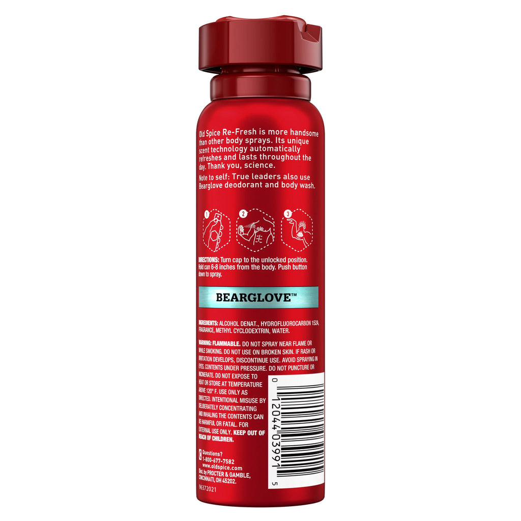 3.75 oz 3 Pack Body Spray P23533