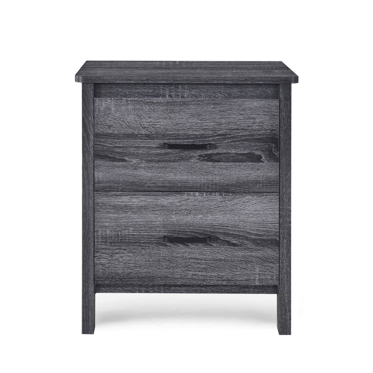 Wenge 2 Drawer Nightstand J14918