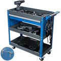 3 Tier Heavy Duty Trolley with Hooks D2359