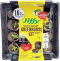 50mm Seed Starting Greenhouse Kit with 16 Peat Pellets S6088
