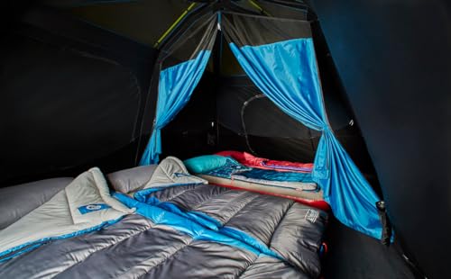 Coleman Camping Tent with Instant Setup, 4/6/8/10 Person Weatherproof Tent with Double-Thick Fabric and Carry Bag S7840
