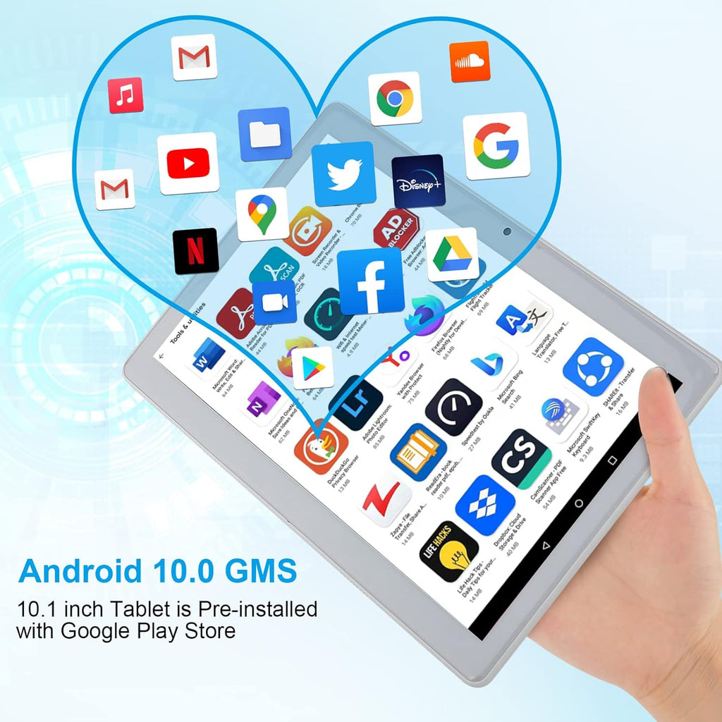 Android 10 Tablet 10.1 inch Octa-core 32GB HD Touchscreen Z618