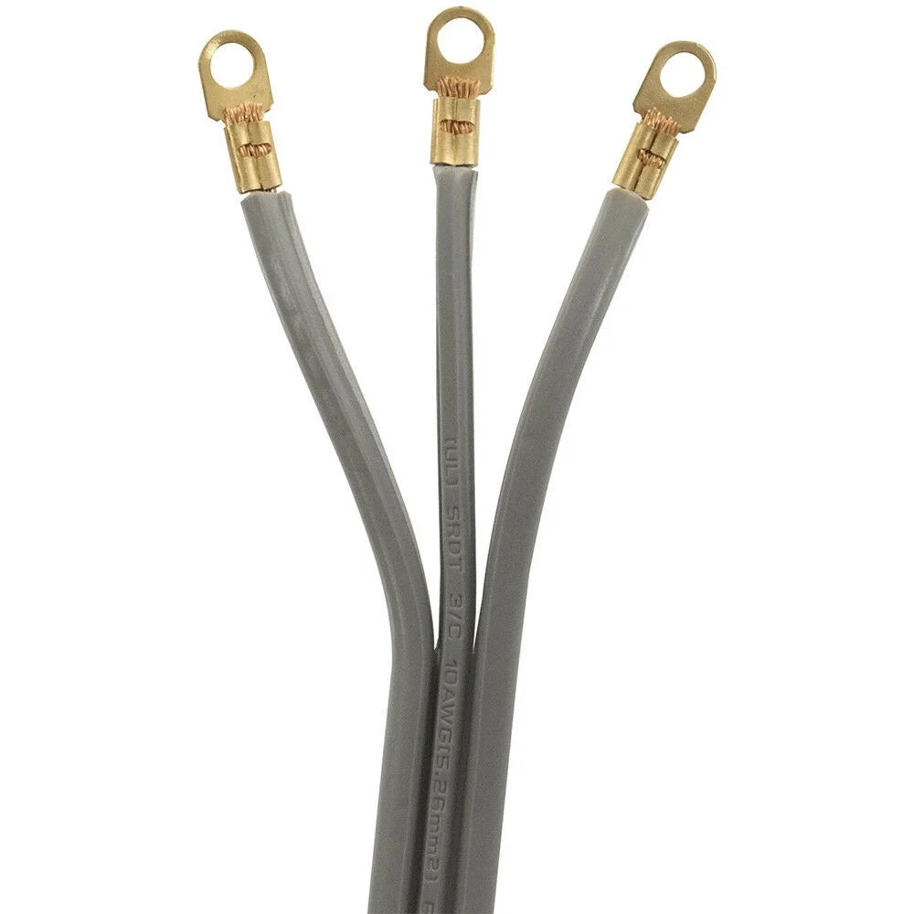 3 Prong Universal Electric Dryer Power Cord 4 foot 30 amp F5762