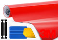 Gloss Hot Rod Red Air-Release Vinyl Wrap Roll Including Toolkit (6ft x 5ft) Pack of 2 K73038