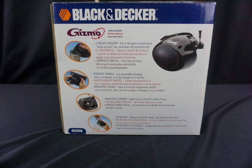 Black Electric Can Opener I229925