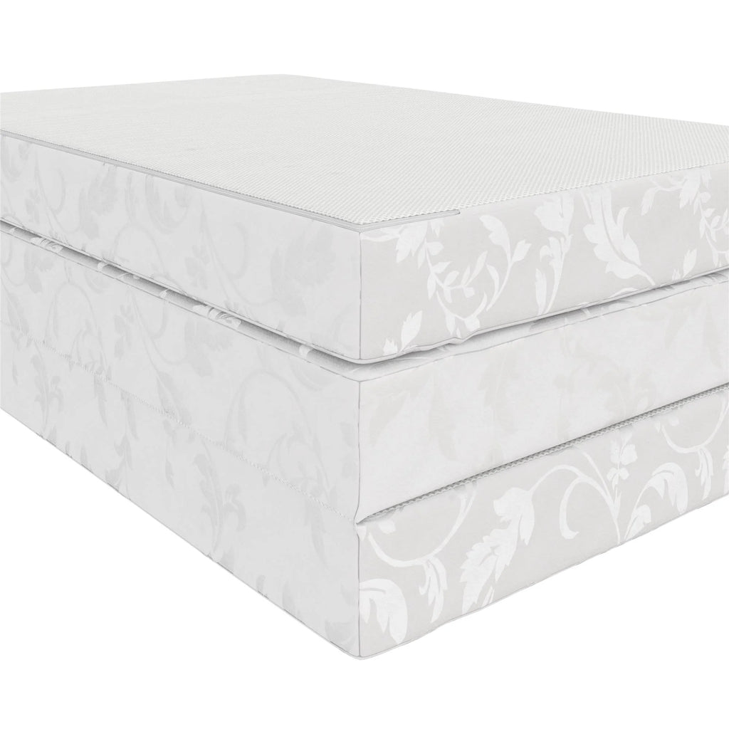 4-Inch Tri Folding Mattress with Carry Bag, Twin Size A197