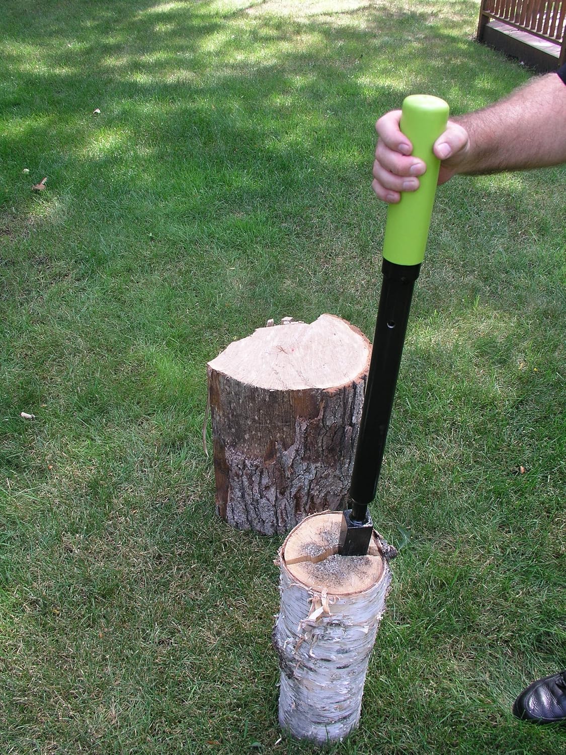 Manual Log Splitter, Green Pack of 2 J1827