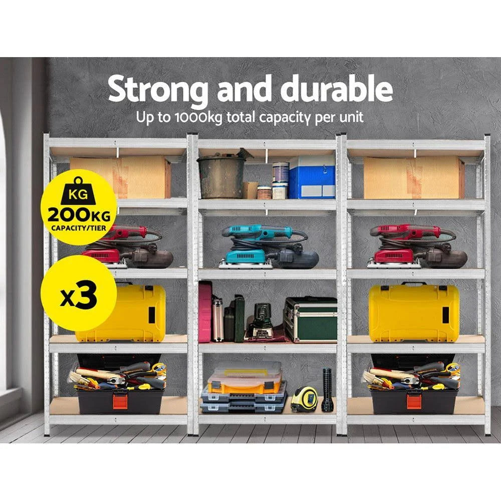 Steel Metal Garage Shelving Rack L21391