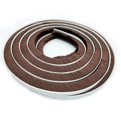 Self-Adhesive Weather Stripping Seal 16.5ft x 11/32 inch Grey E288780