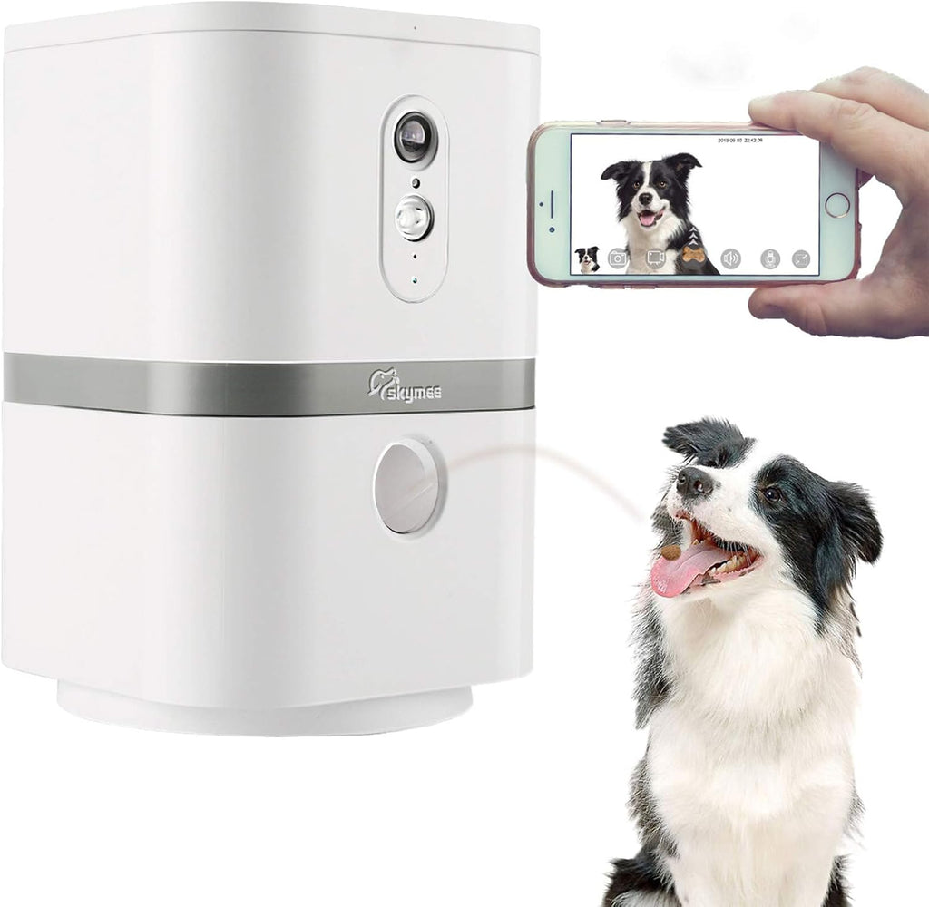Dog Camera Treat Dispenser with Two-Way Audio and Night Vision S90189