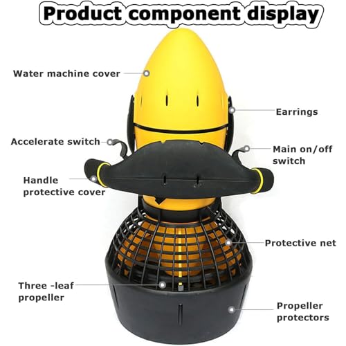500W Waterproof Electric Underwater Propeller F48564