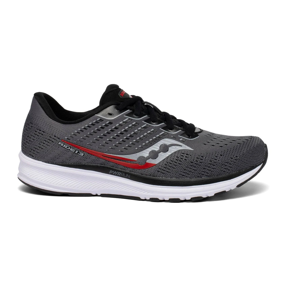 Charcoal-Black Ride Wide Running Shoes S7786