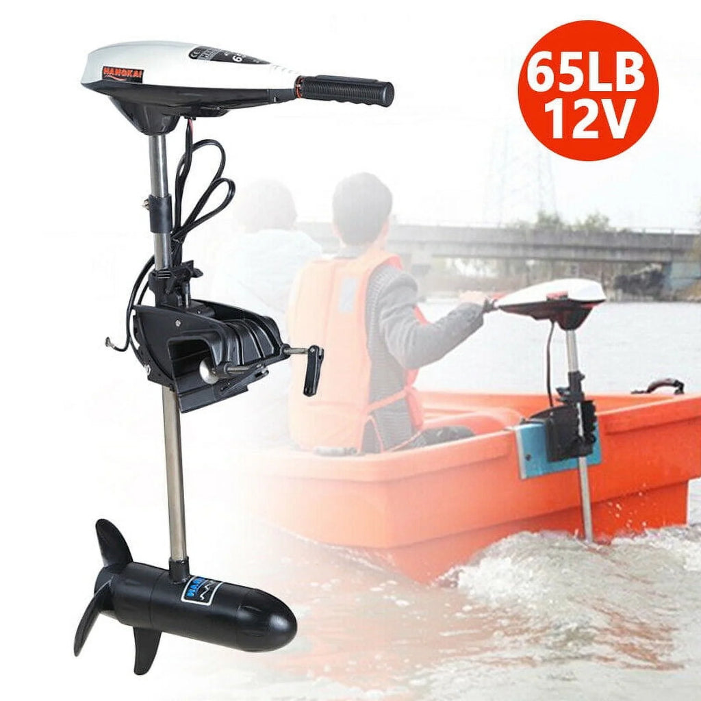 65LBS 12V Electric Trolling Outboard Motor D15707