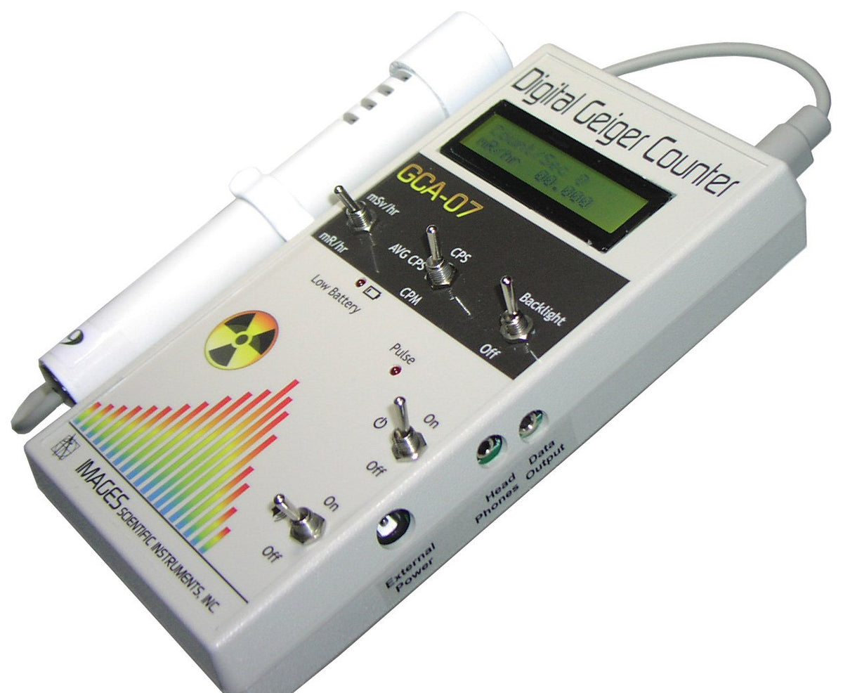 Geiger Counter Radiation Monitor with External Wand M94802