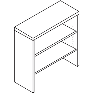 Mahogany Bookcase Hutch I6362