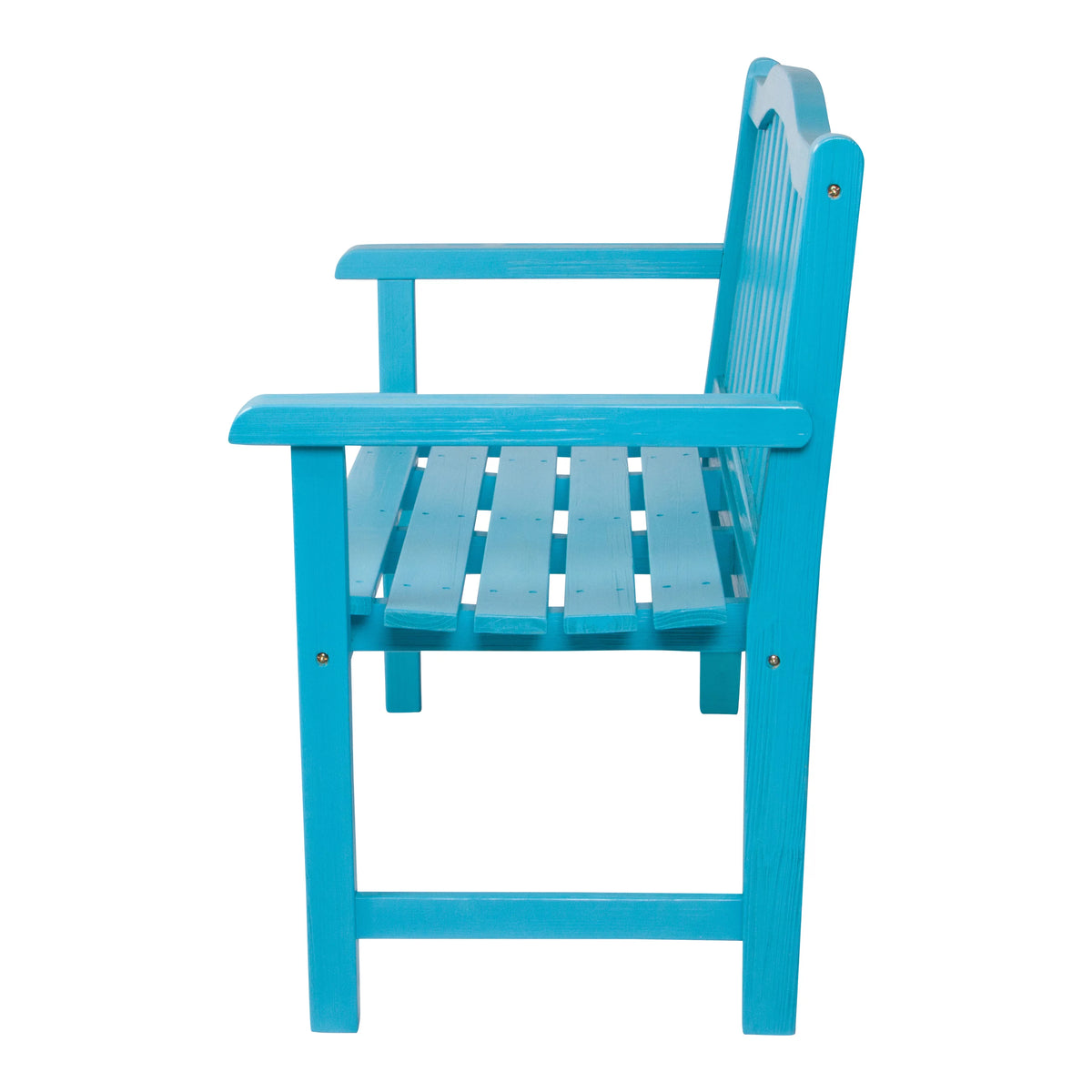 Aqua Wood Garden Bench A974
