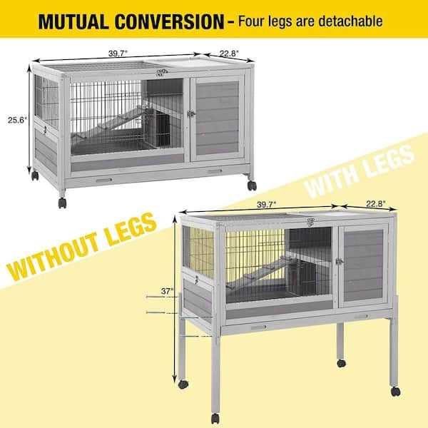 Rabbit Hutch Indoor Bunny Cage K6142