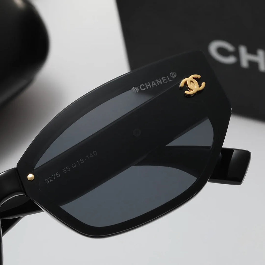 Double C Inlaid Letter Polarized Sunglasses R340174