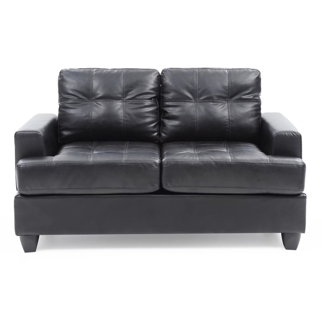 Black Loveseat M2362