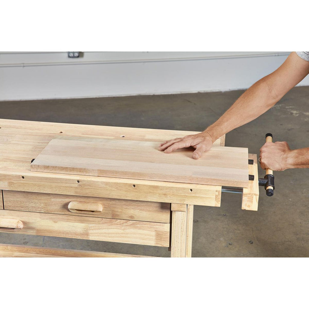 60 in. 3-Drawer Hardwood Workbench X13712