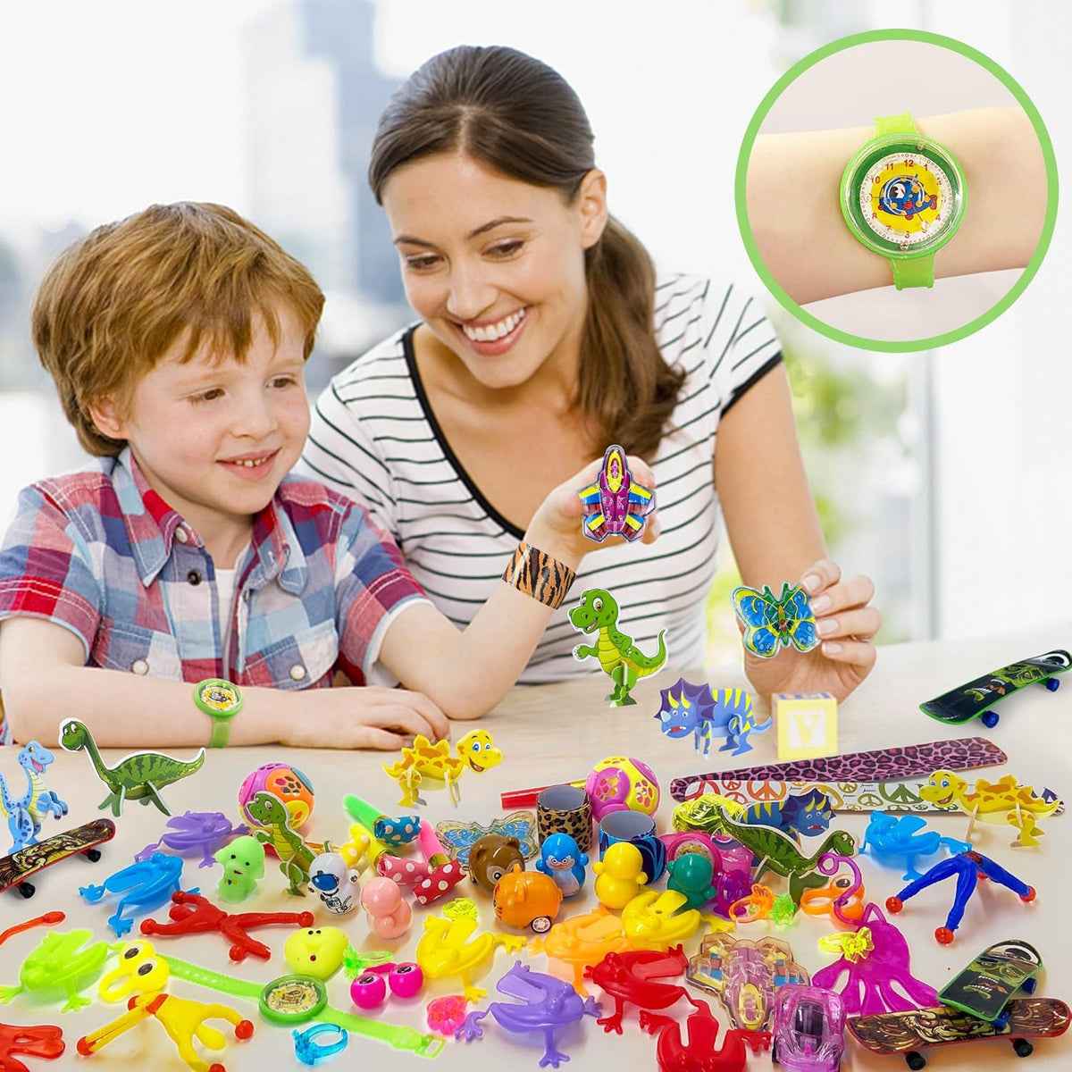 62PCS Party Favors Toy Assortment Bulk Toys F914516