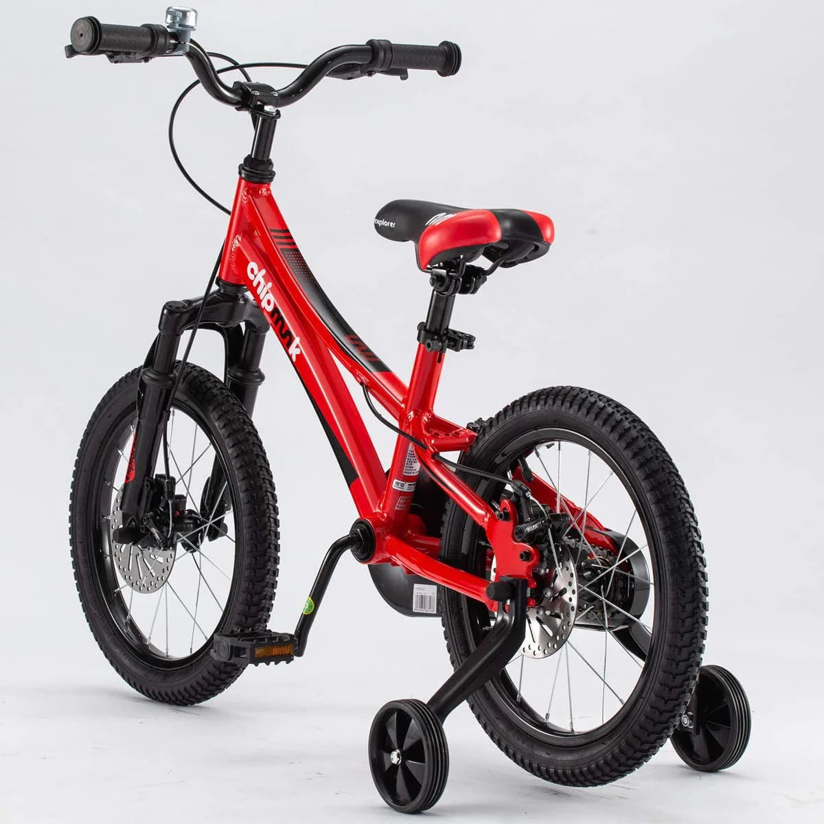 16 Inch Front Suspension Disc Brakes Red Kids Bike X423