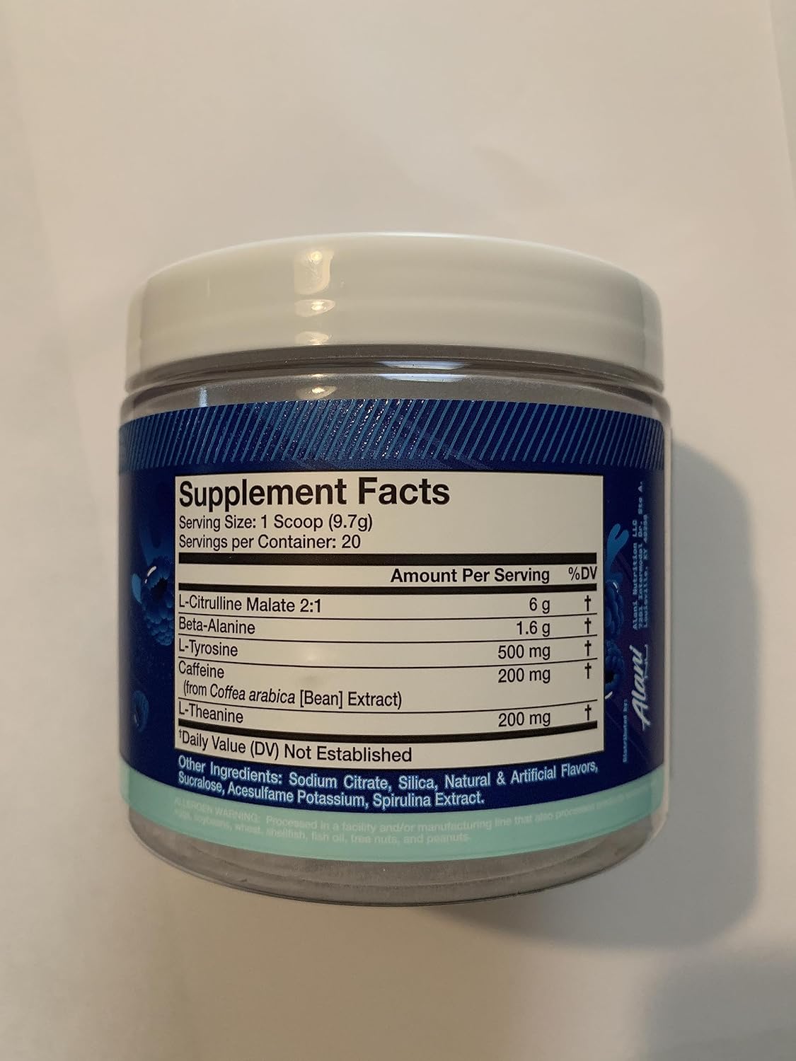 Breezeberry Pre-Workout 20 Servings Z402