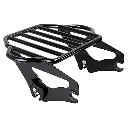 Black Detachable Luggage Rack for Harley Davidson Touring X337