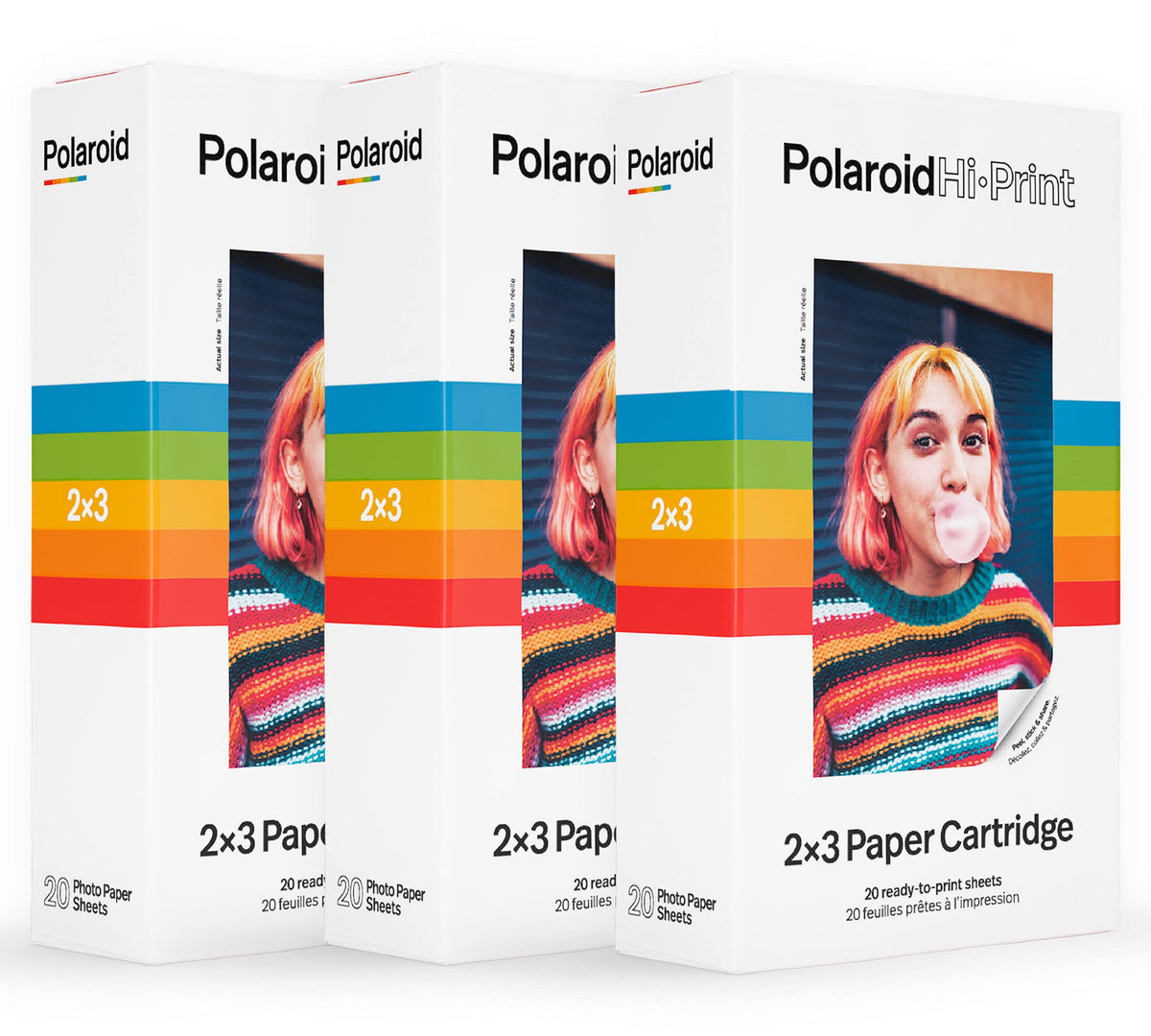 2x3 Paper Cartridge Triple Pack 60 Sheets R148289