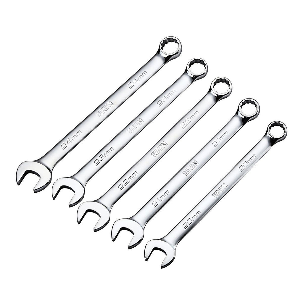 Metric Combination Wrench Set, 5 Piece I568114