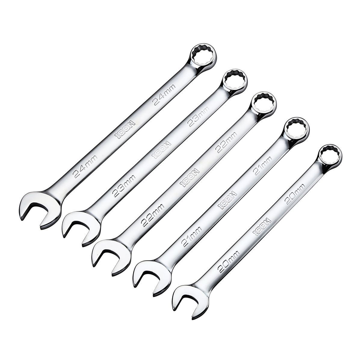 Metric Combination Wrench Set, 5 Piece I568114