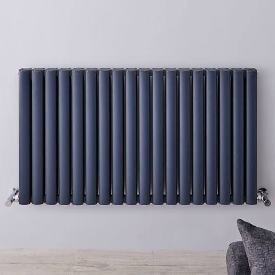 Anthracite Horizontal Hot Water Radiator K78082