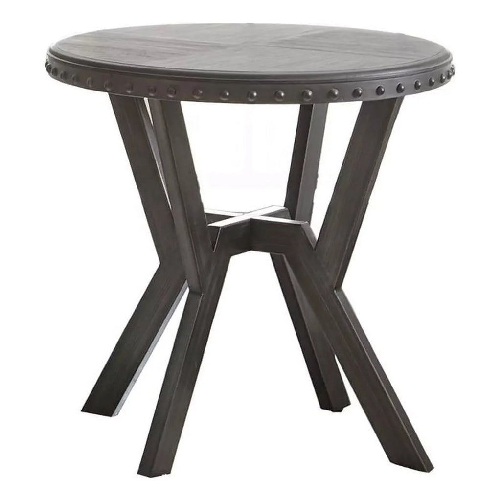 Round Modern Metal End Table K167