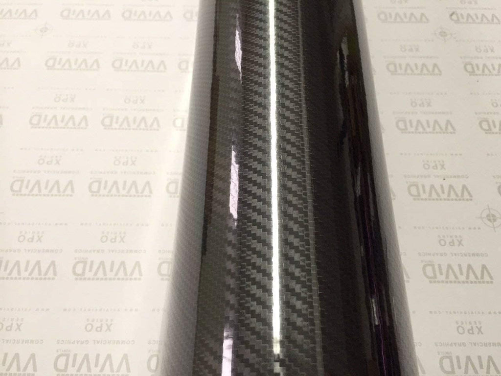 10ft x 5ft Black Carbon Fiber Vinyl Wrap Y138236