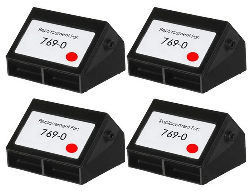 Red Postage Meter Inkjet (4/PK) E16484