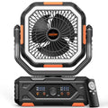 Portable Rechargeable Camping Fan with 20000mAh Battery W886384