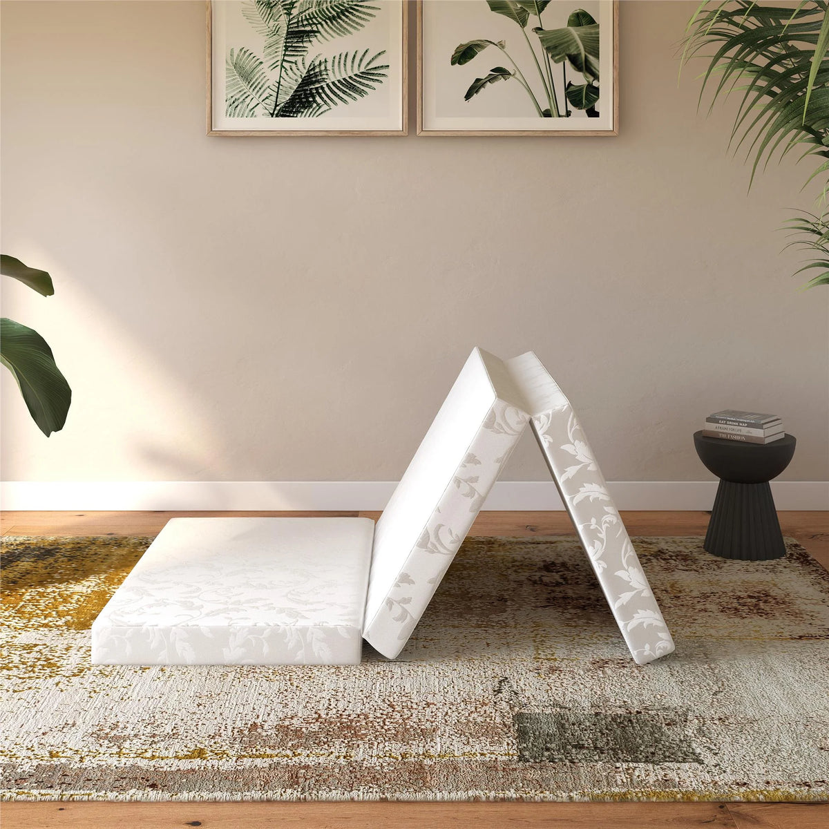 4-Inch Tri Folding Mattress with Carry Bag, Twin Size A197