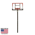 Adjustable Inground Basketball Hoop 50 inch Polycarbonate G1043
