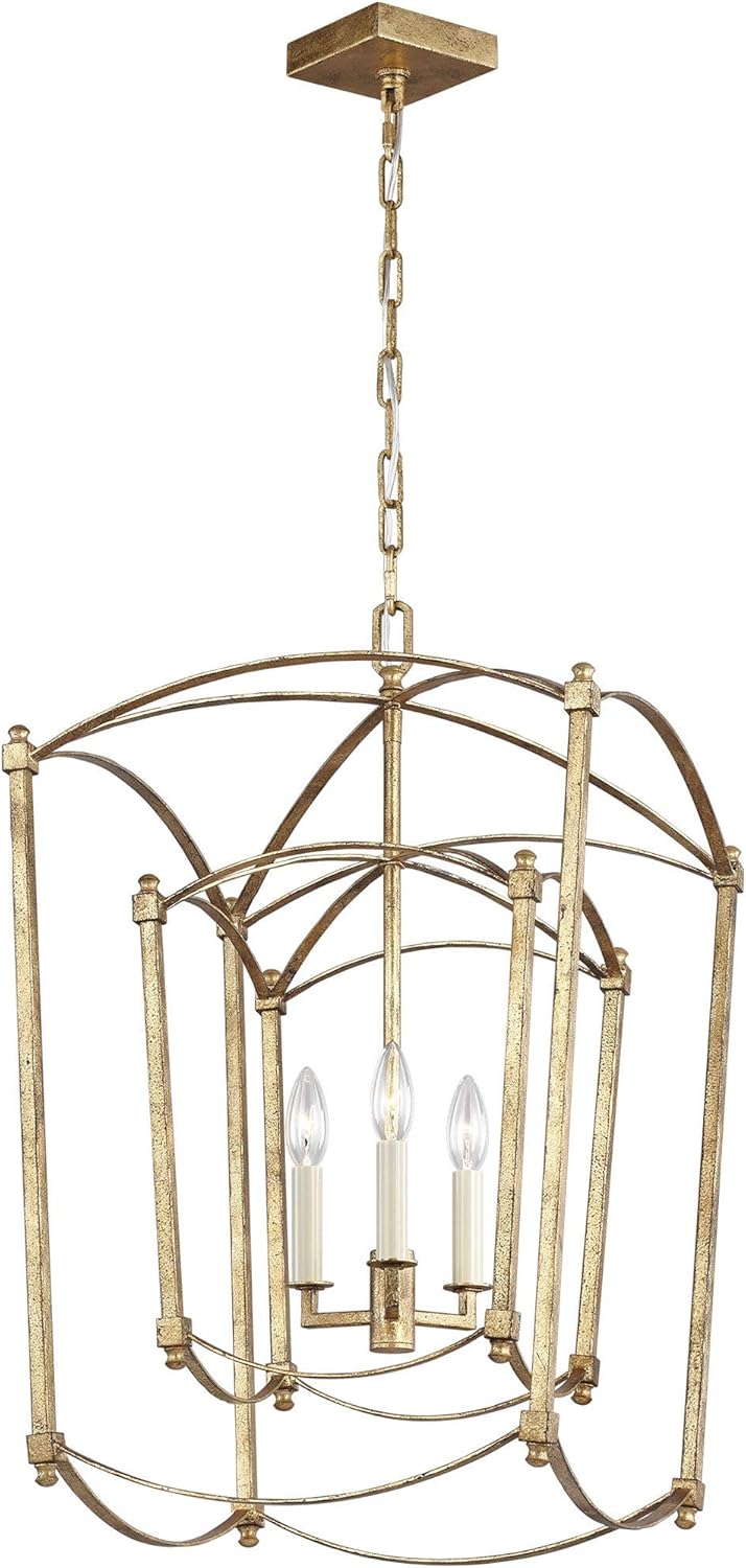 5-Light Antique Guild Candle Chandelier Z5031