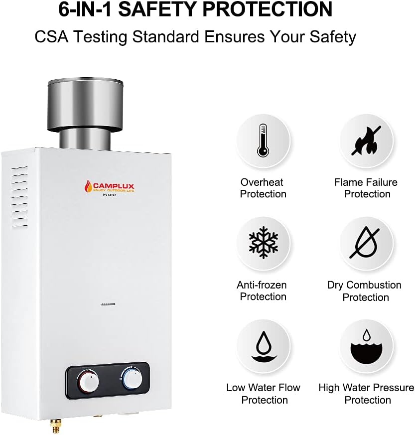 2.64 GPM Outdoor Propane Gas Water Heater A5265