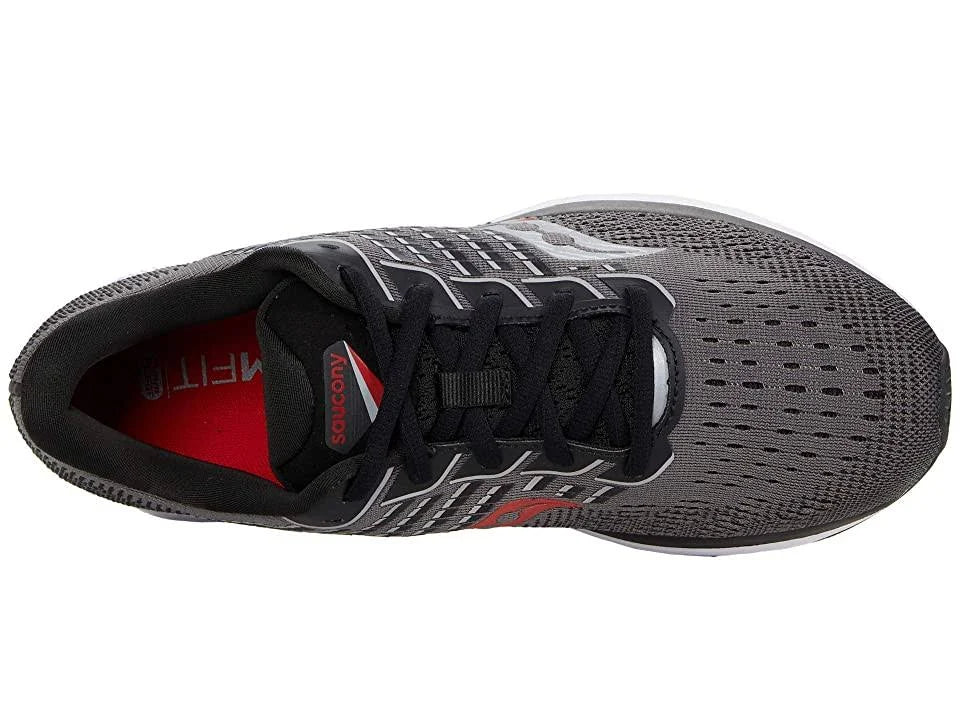 Charcoal-Black Ride Wide Running Shoes S7786