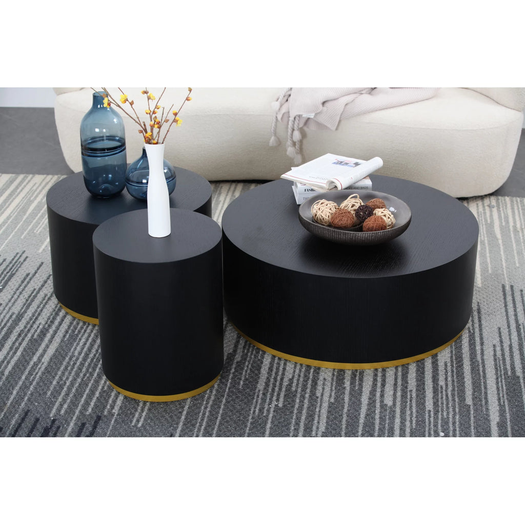 Round Coffee Table Side Table End Table D339955