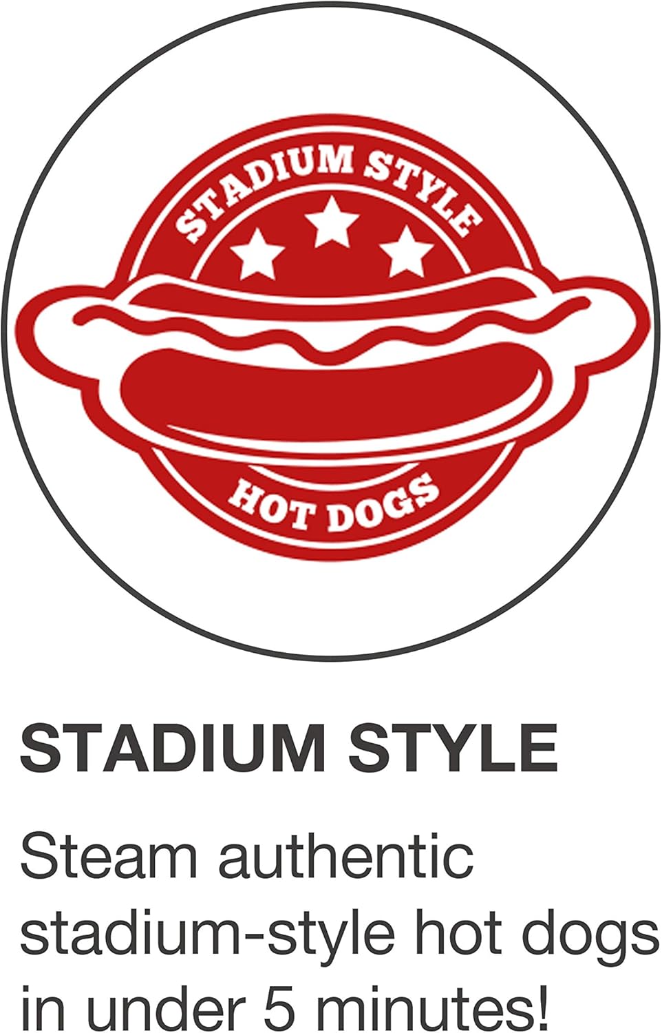 Red Hot Dog Food Steamer I9079